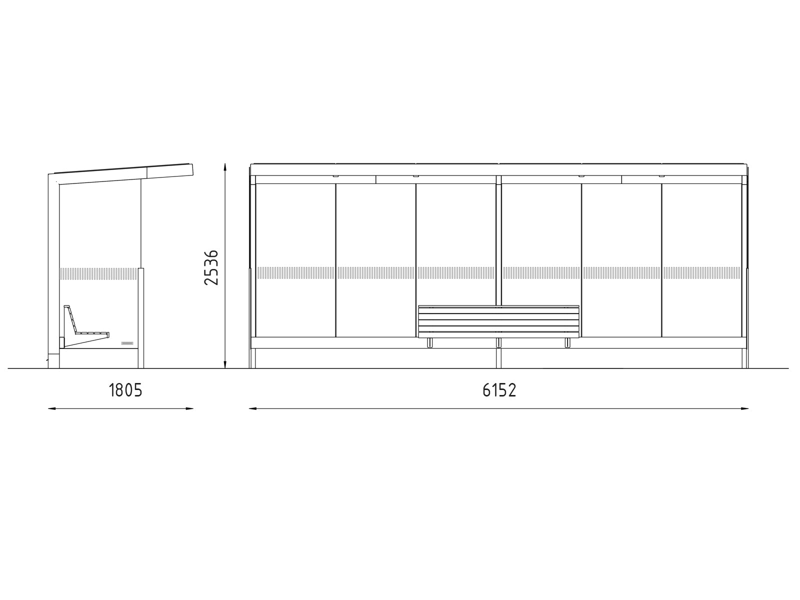 FRAMEO Wartehalle - Fahrradständer - Stadtmöbel.de