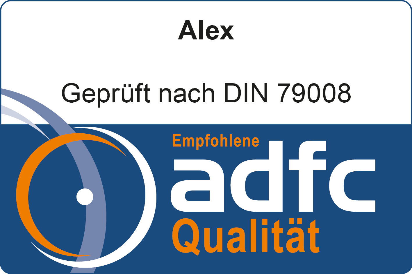 ALEX Fahrradabstellanlage Q2401, 05/2024 ADFC Geprüft nach DIN 79008 - Fahrradständer - Stadtmöbel.de