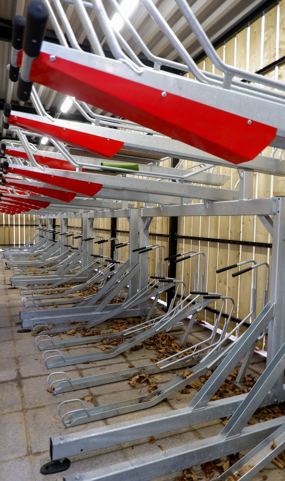 CuBic Compact Fahrradunterstand für Doppelstock Fahrradparker - Fahrradständer - Stadtmöbel.de