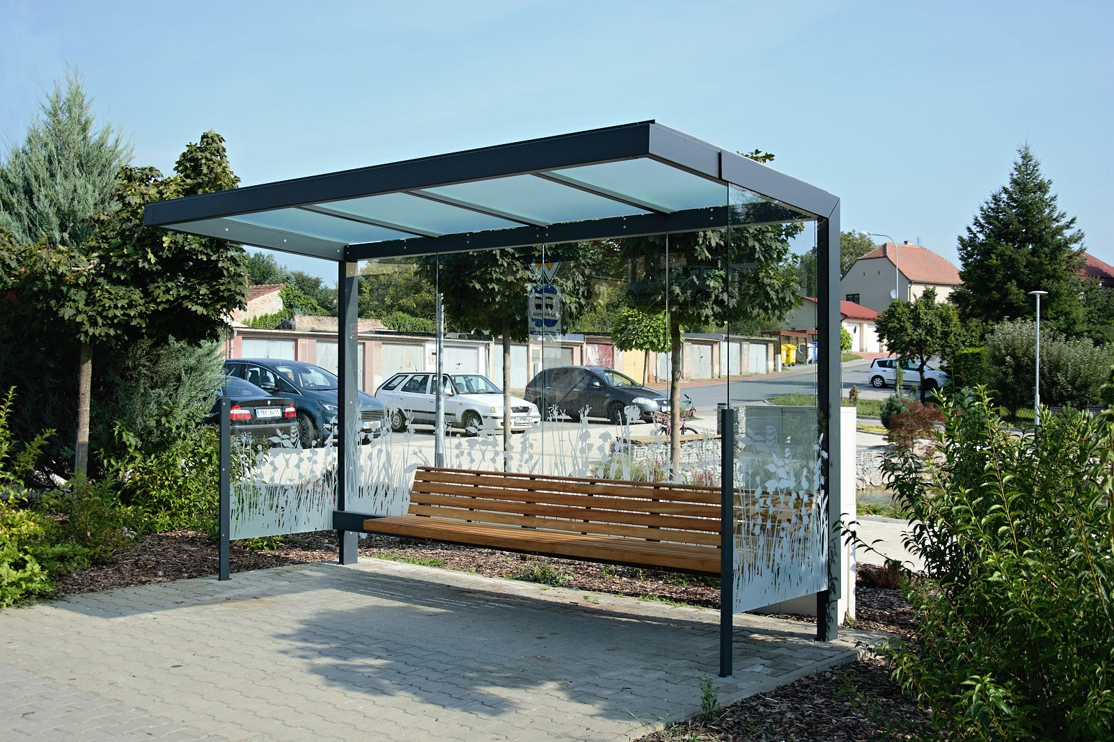 FRAMEO Wartehalle - Fahrradständer - Stadtmöbel.de