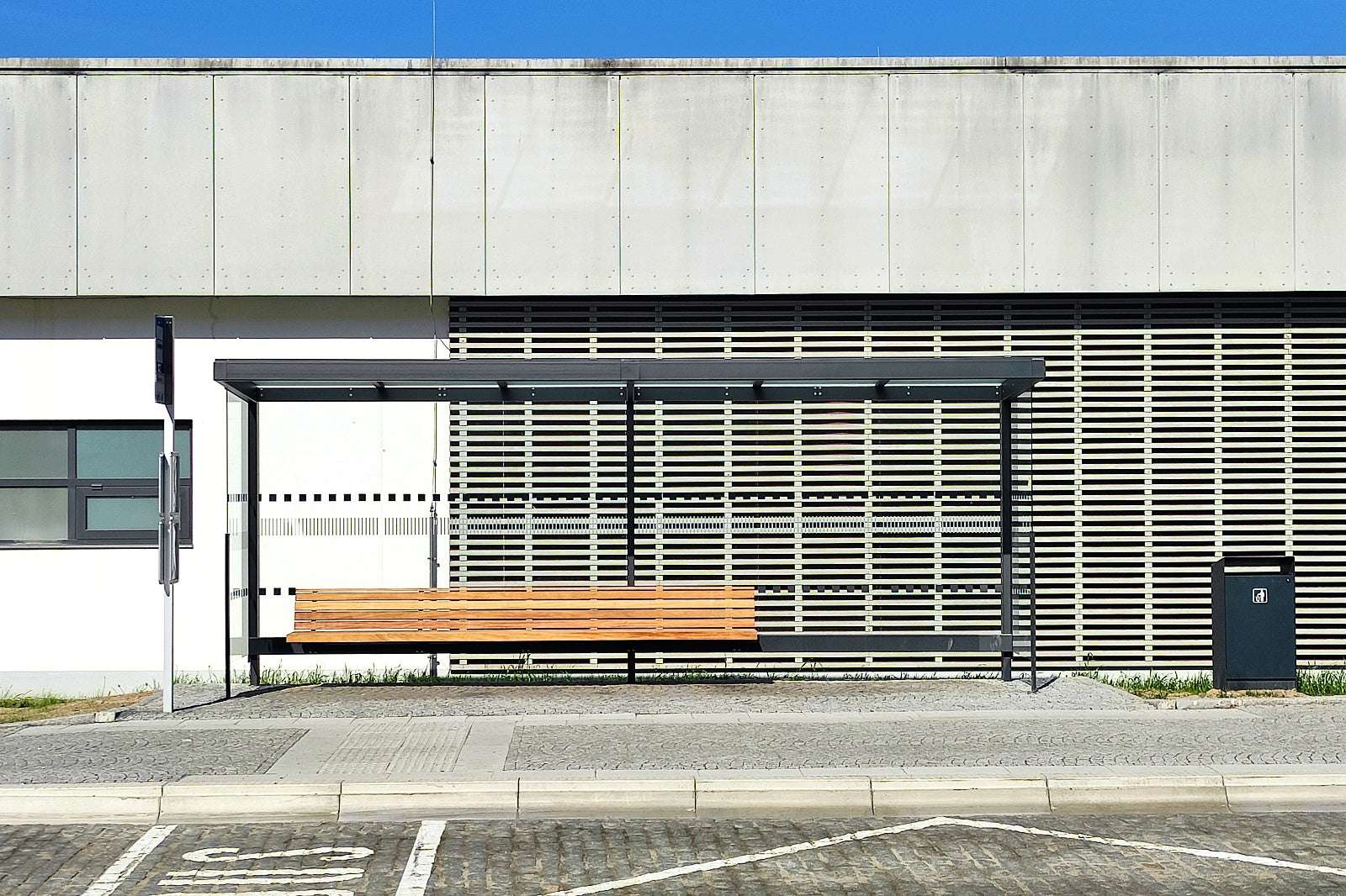 FRAMEO Wartehalle - Fahrradständer - Stadtmöbel.de