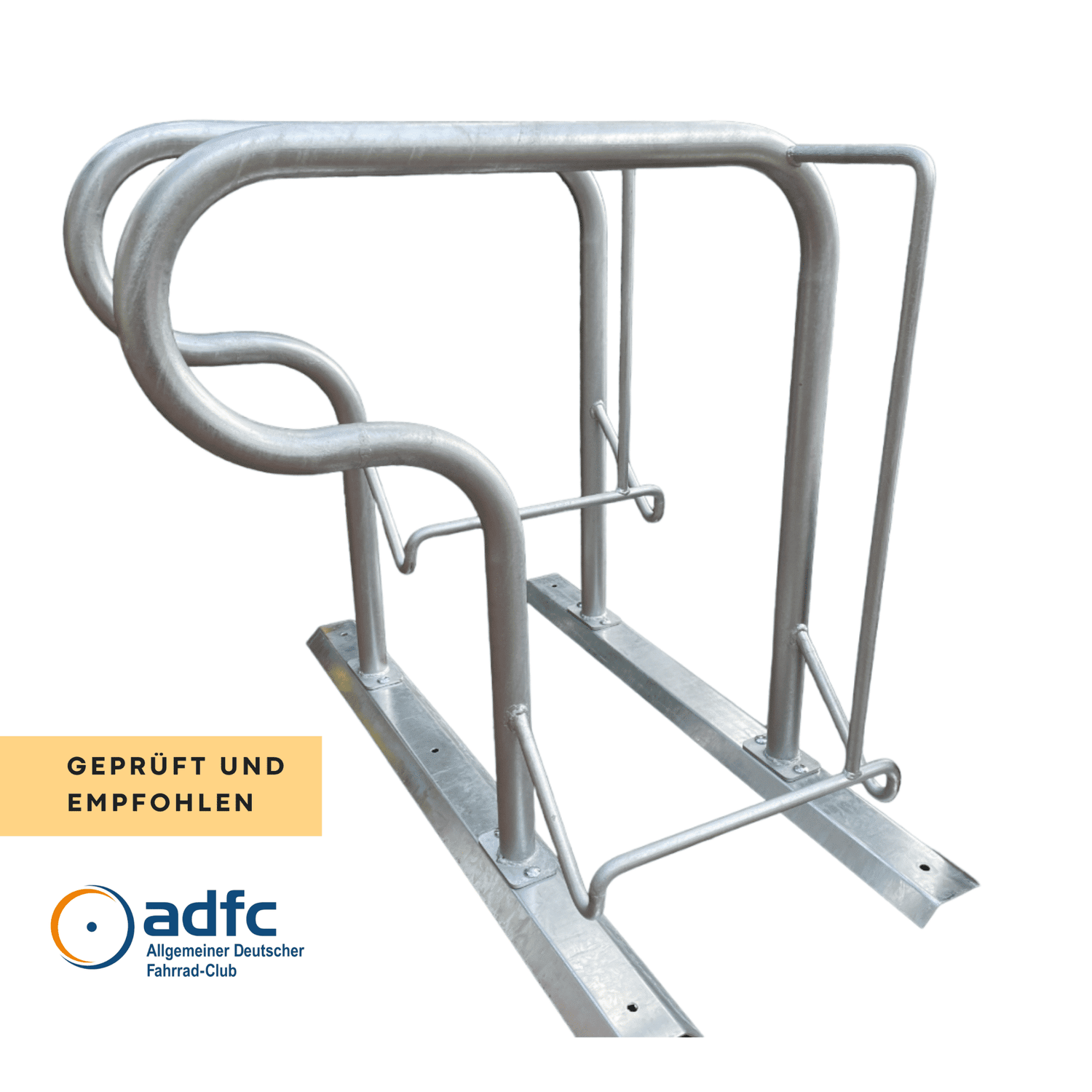 adfc empfehlung fahrradständer LERO Fahrrad-Abstellanlage - ADFC Empfehlung