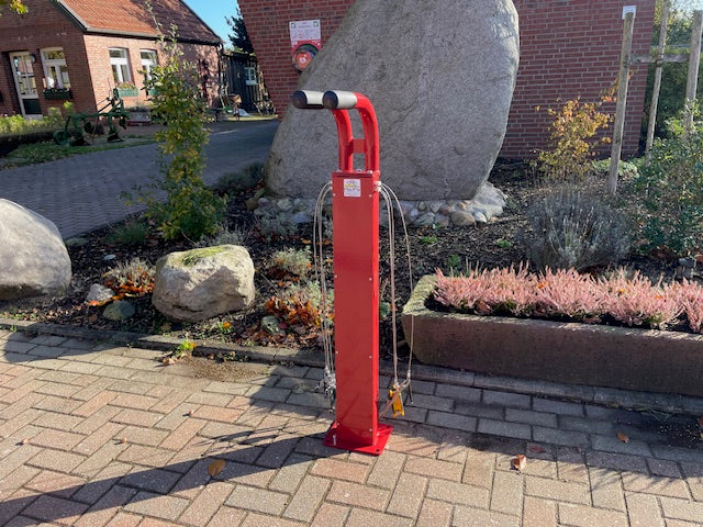 Fahrradreparaturstation „Rafix“ – Robuste öffentliche Fahrradservicestation