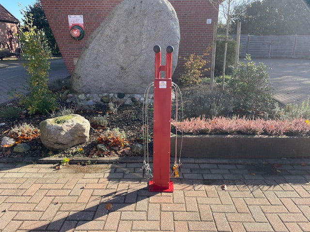 Fahrradreparaturstation „Rafix“ – Robuste öffentliche Fahrradservicestation
