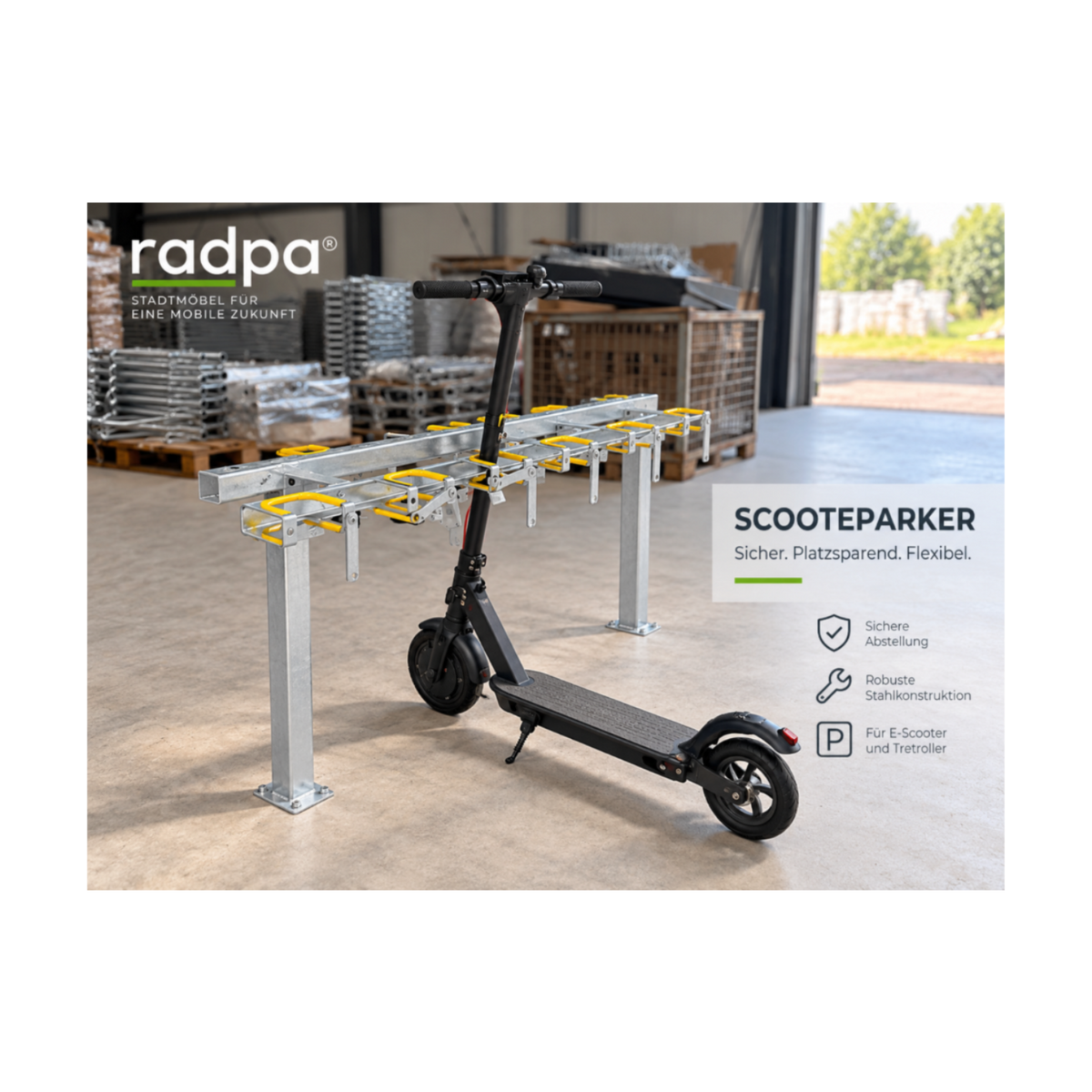 Scooter Parker vor Radpa GmbH